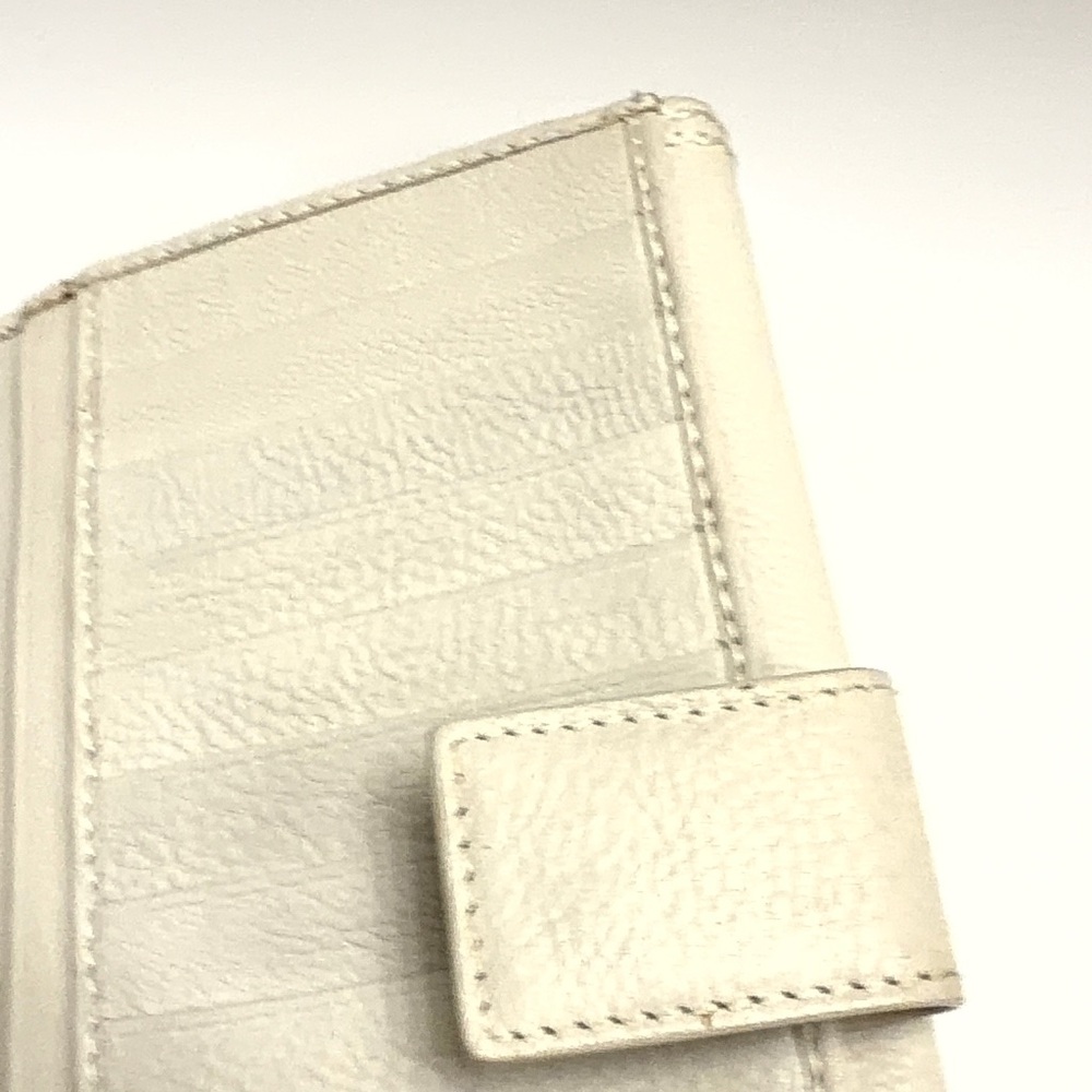 Dior Vintage Off-White Leather Women's Wallet - Picture 7 of 12